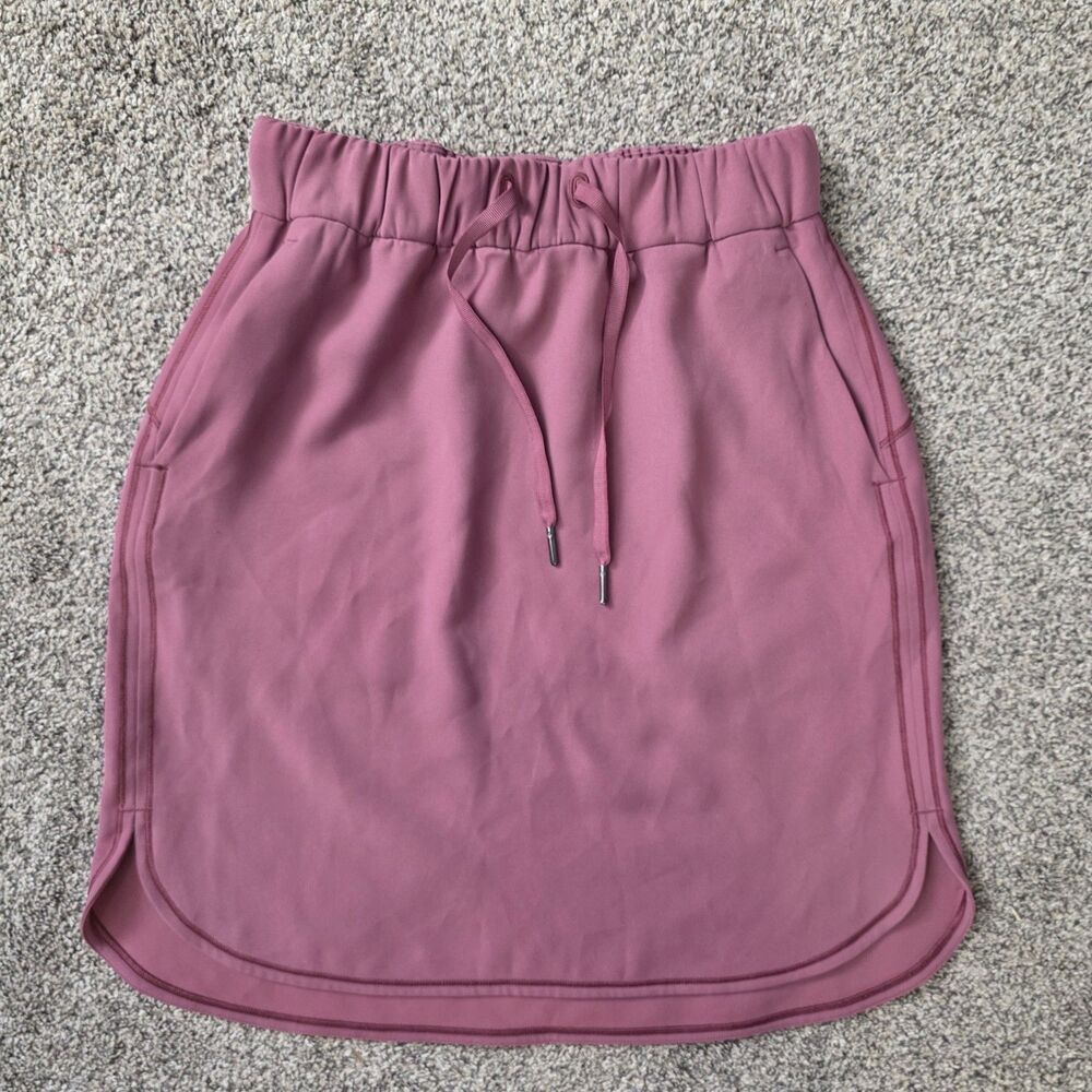 Lululemon Skirt Size 4 Dusty Pink Active Tennis Golf Athleisure Lightweight